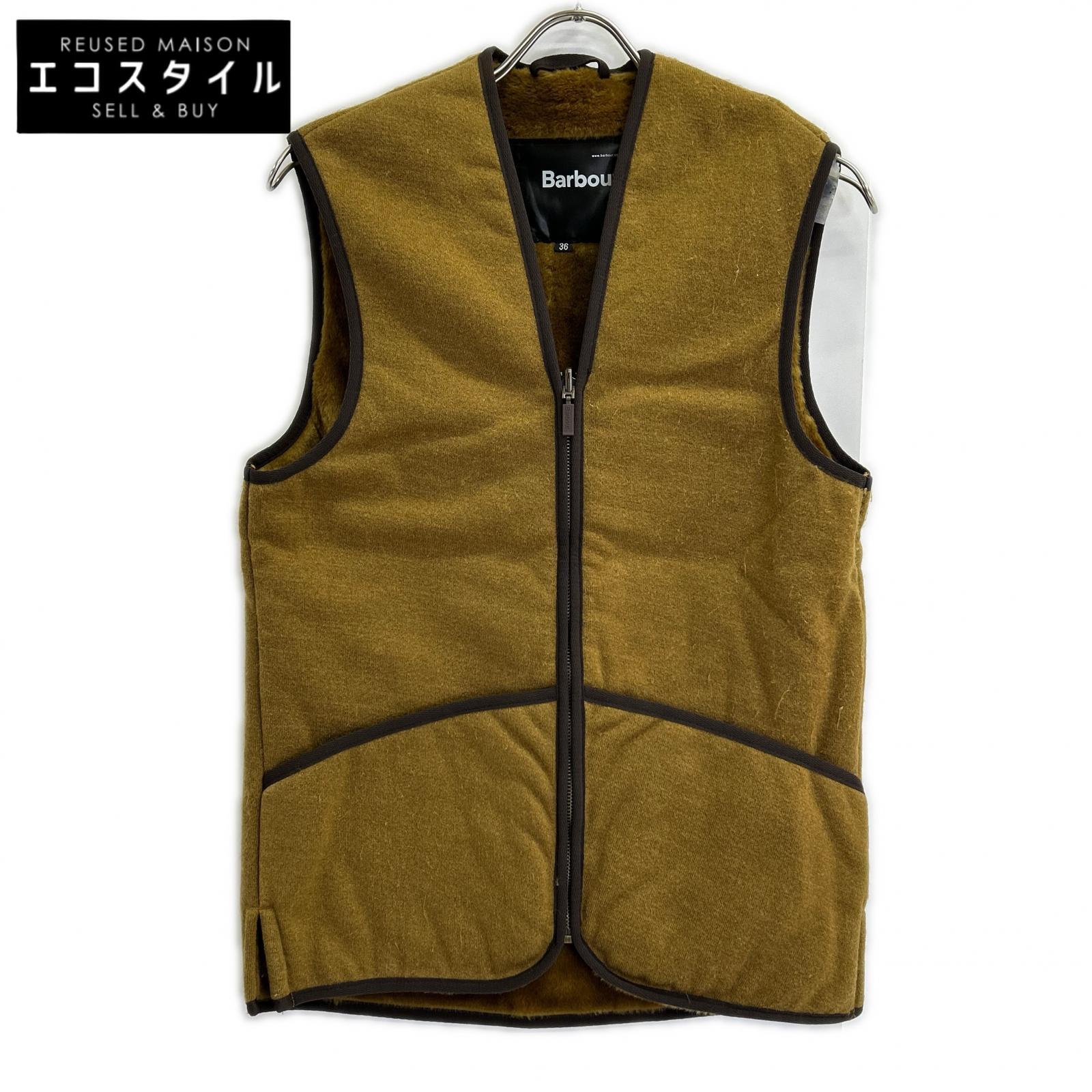 Barbour バブアー ブラウン MLI0035BR31 スリムフィット ファーライナー ベスト