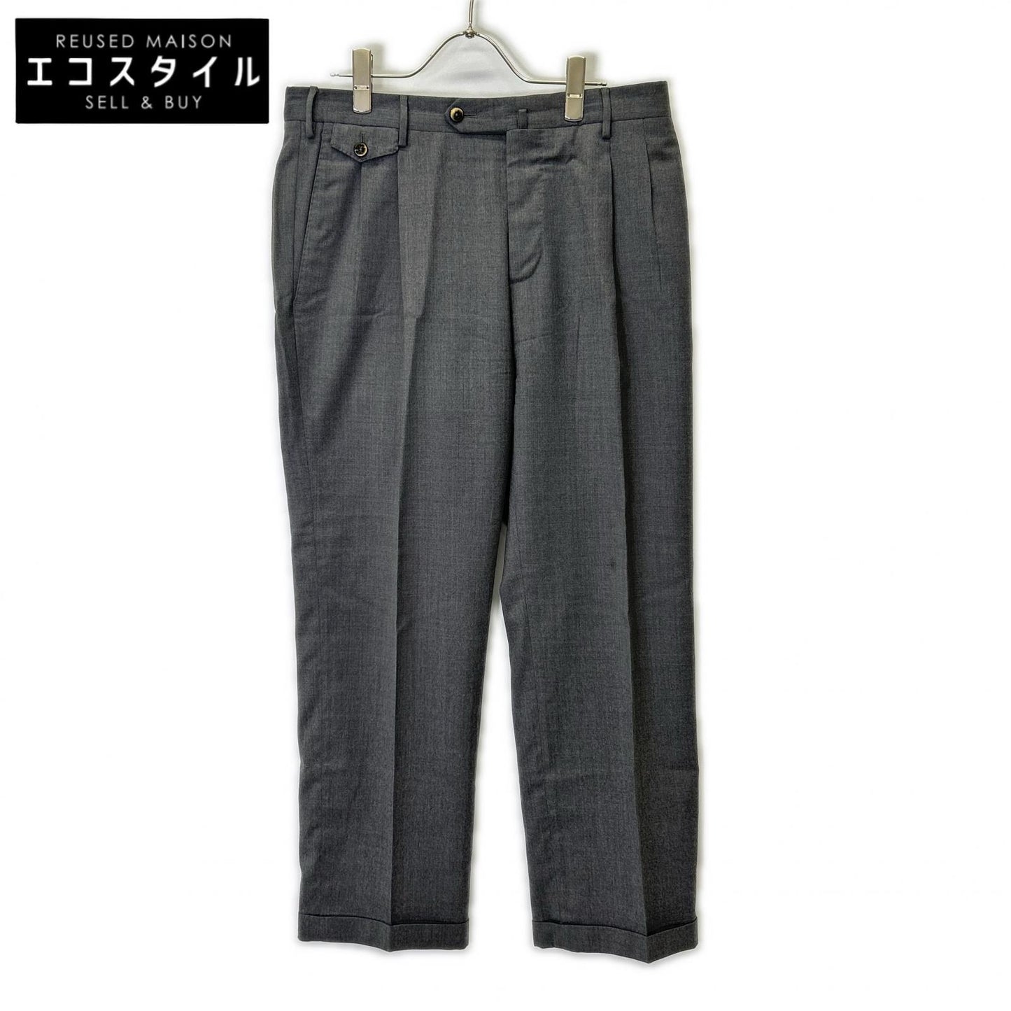 PT TORINO ピーティートリノ グレー COGFGDZPBCL1CD GENTLEMAN FIT スラックス ボトムス