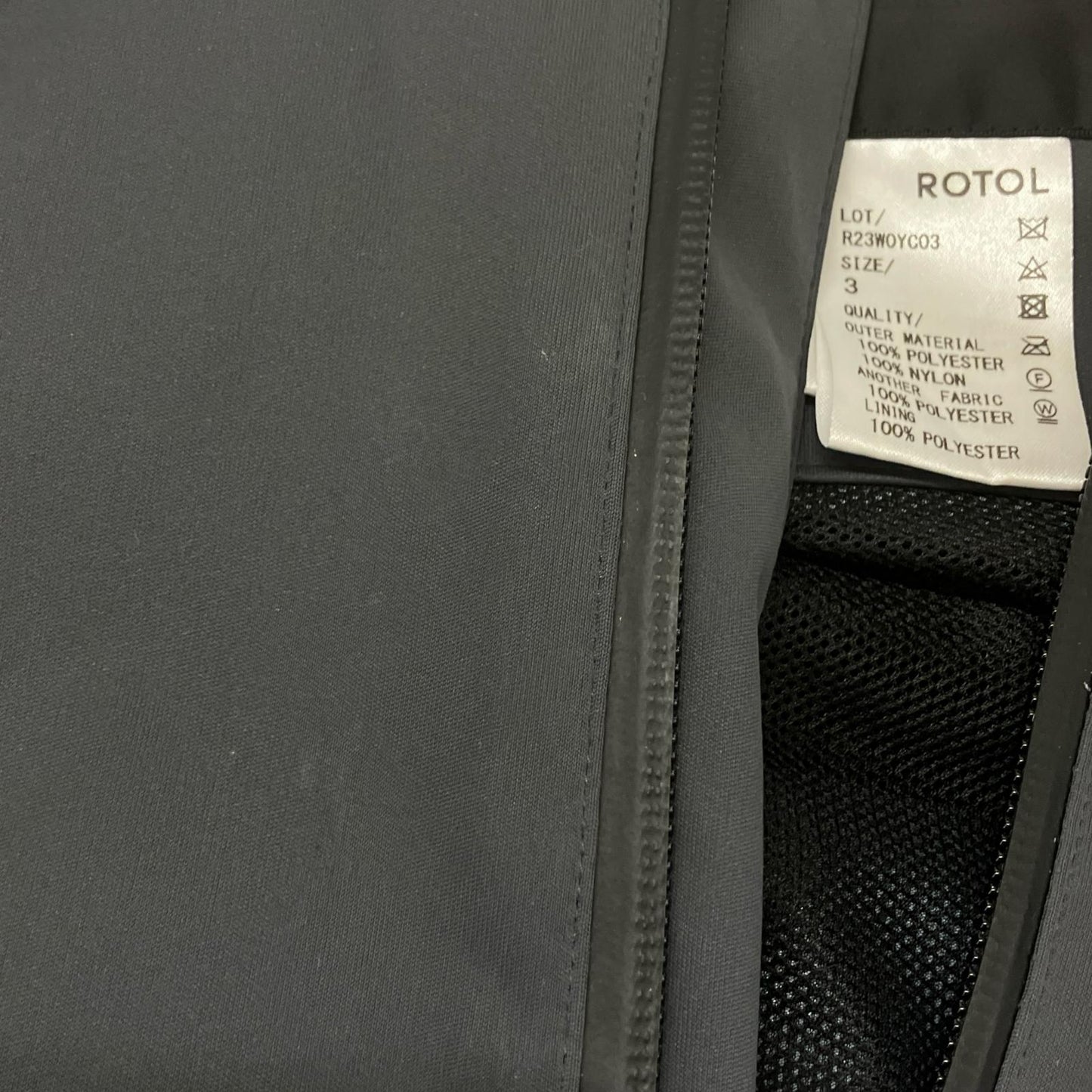 ROTOL ロトル 【美品/23年製】R23WOYC03 SHELL PARKA MARK:1.3 フーディジャケット ジャケット