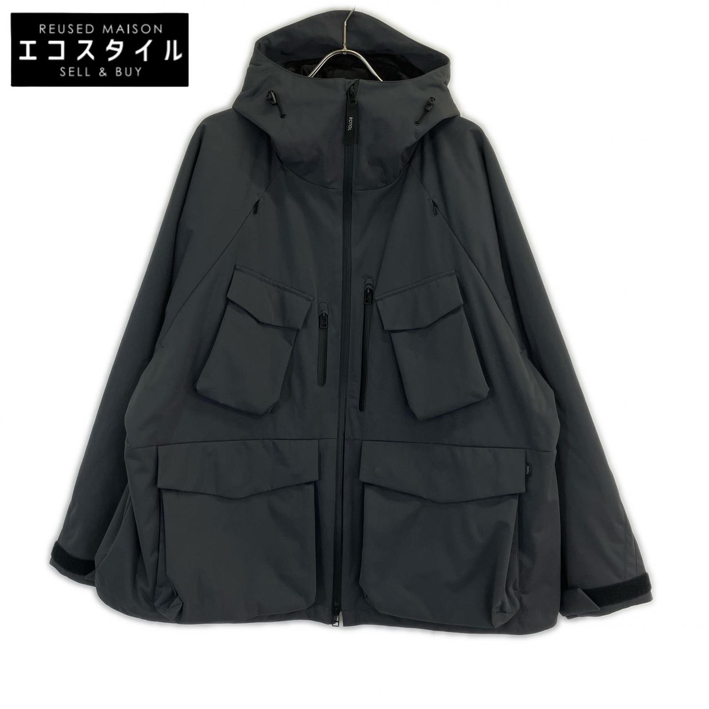 ROTOL ロトル 【美品/23年製】R23WOYC03 SHELL PARKA MARK:1.3 フーディジャケット ジャケット