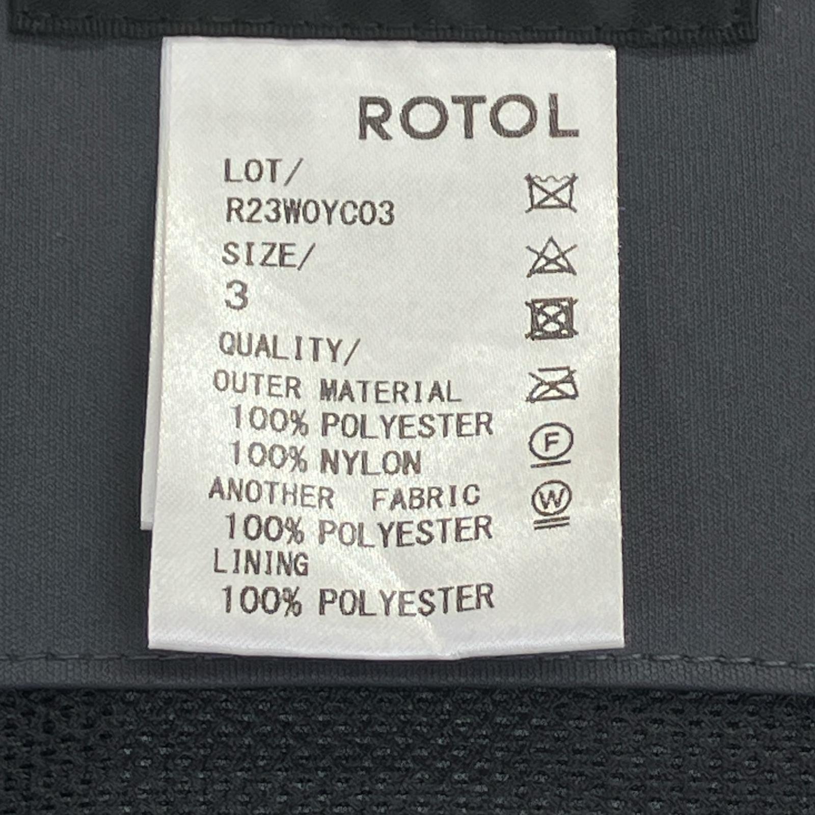 ROTOL ロトル 【美品/23年製】R23WOYC03 SHELL PARKA MARK:1.3 フーディジャケット ジャケット
