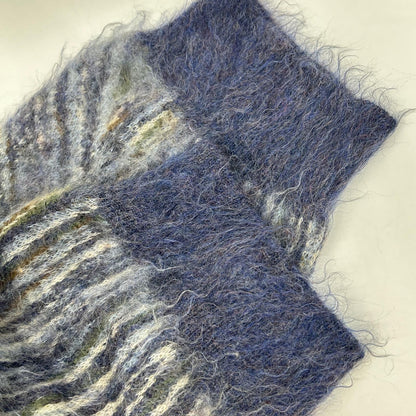 Kota Gushiken コウタグシケン 【美品】AW22 its ok isnt it? 星月夜 総柄 モヘア混 ニットセーター トップス