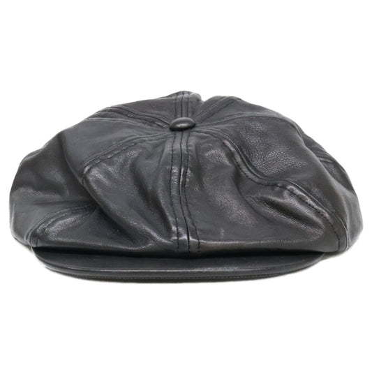 LEATHER CASQUETTE Leather Casquette Hats for Men
