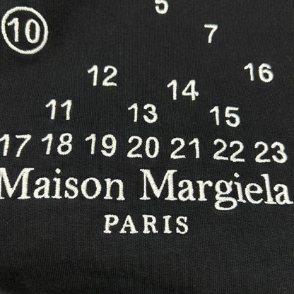 Maison margiela メゾンマルジェラ ブラック S50GU0202 23年AW カレンダーロゴ スウェットフーディ トップス