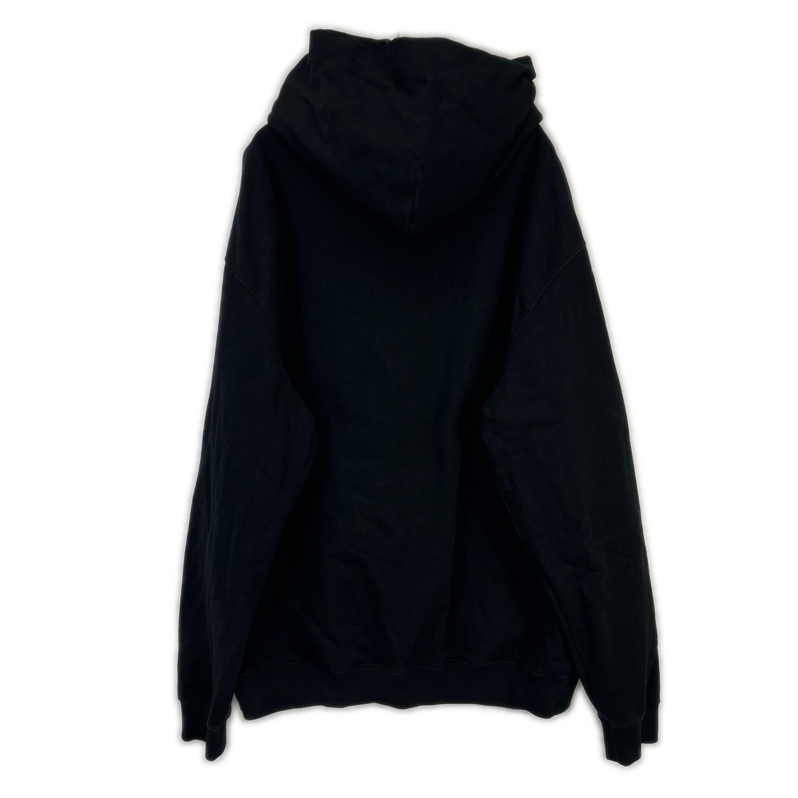 Maison margiela メゾンマルジェラ ブラック S50GU0202 23年AW カレンダーロゴ スウェットフーディ トップス