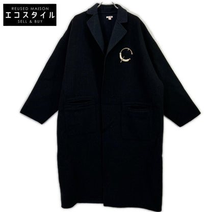 MASU M.A.S.U 炭灰色羊毛 over robe coat 20AW 大衣