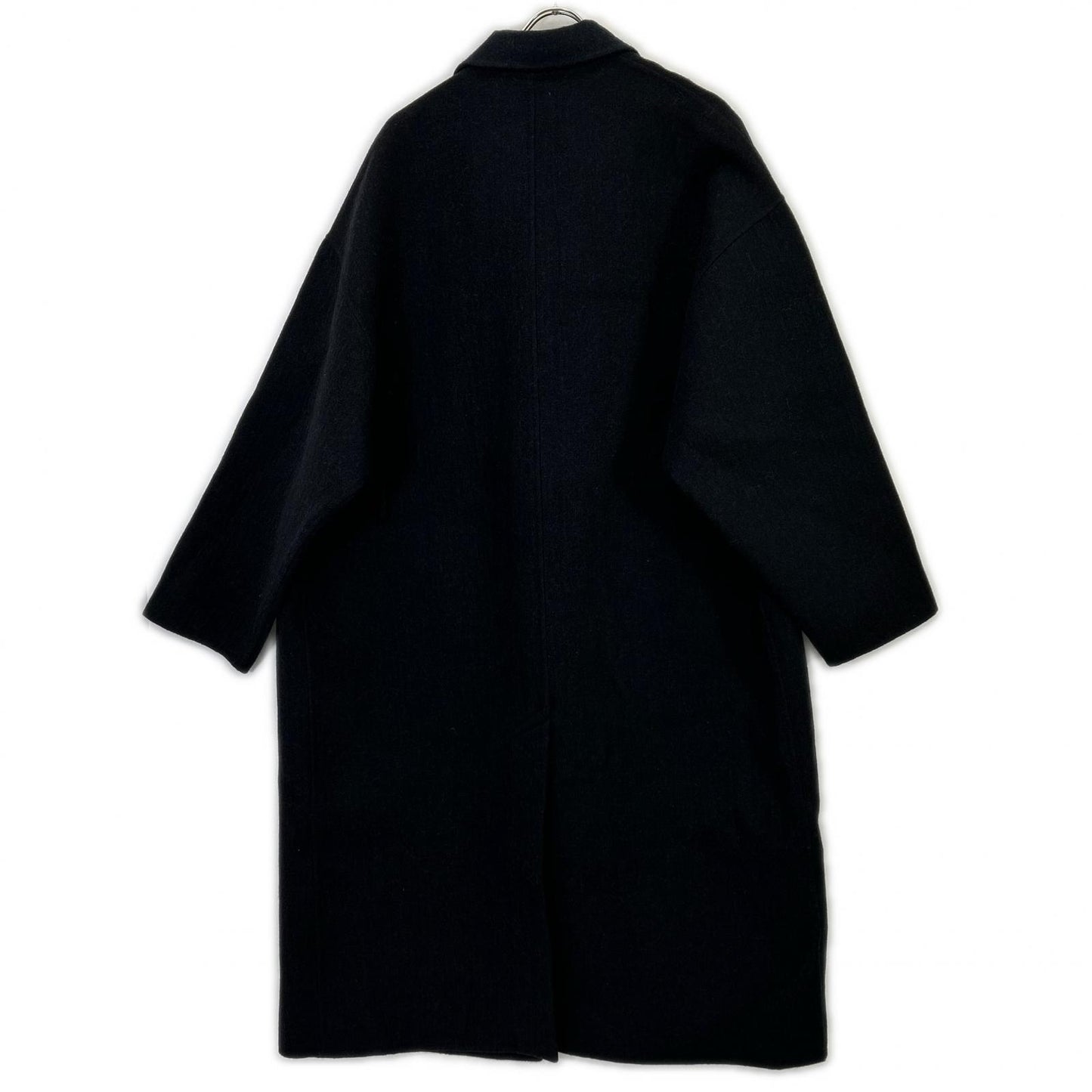 MASU M.A.S.U 炭灰色羊毛 over robe coat 20AW 大衣