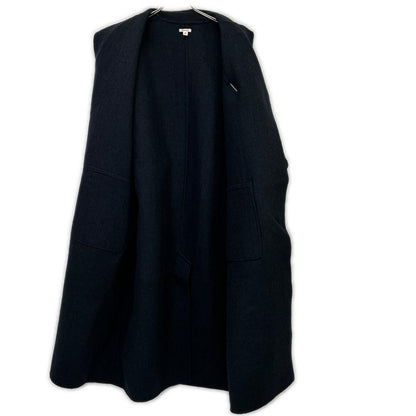 MASU M.A.S.U 炭灰色羊毛 over robe coat 20AW 大衣