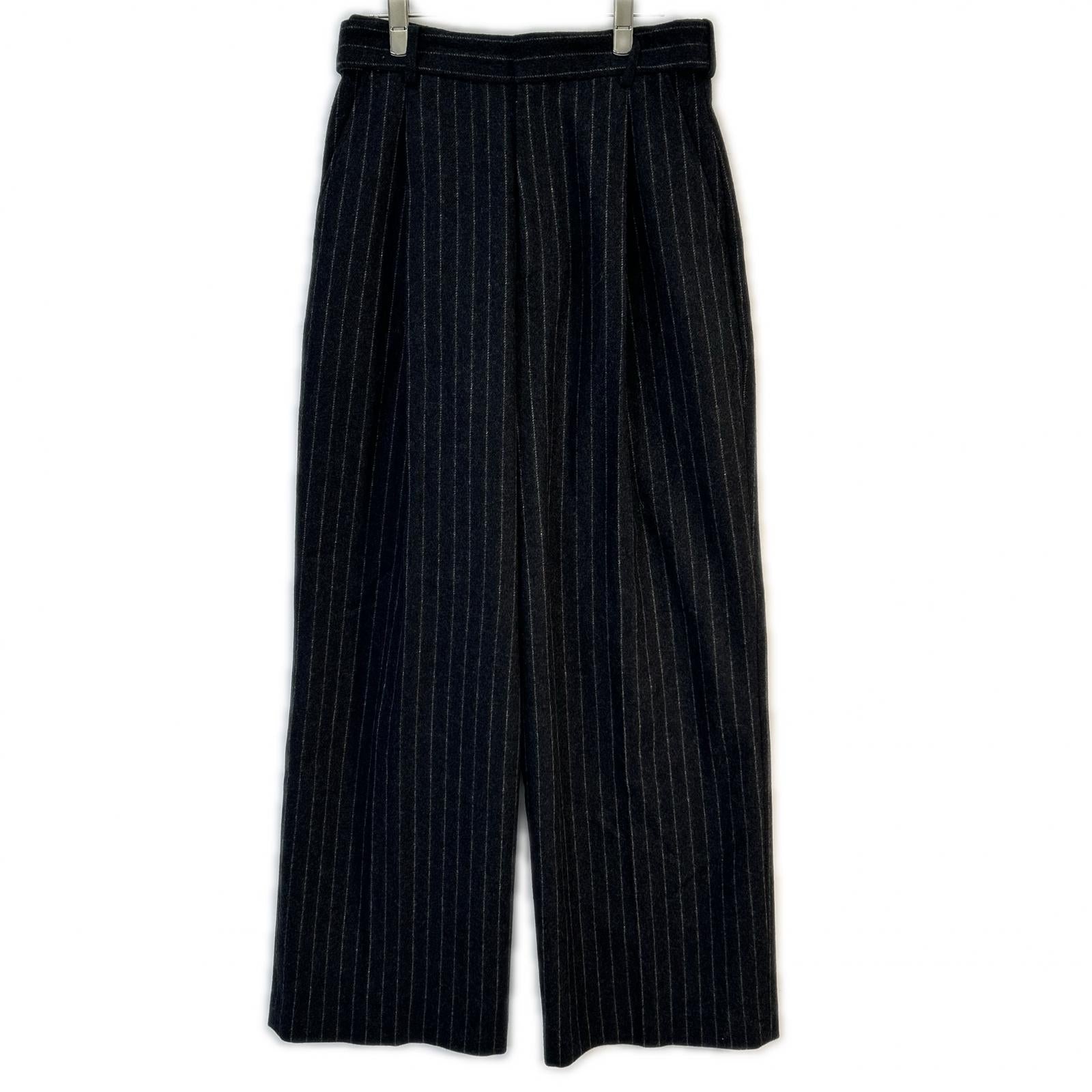 INSCRIRE アンスクリア 25AW INSCRIRE STRIPE WIDE PANTS ボトムス