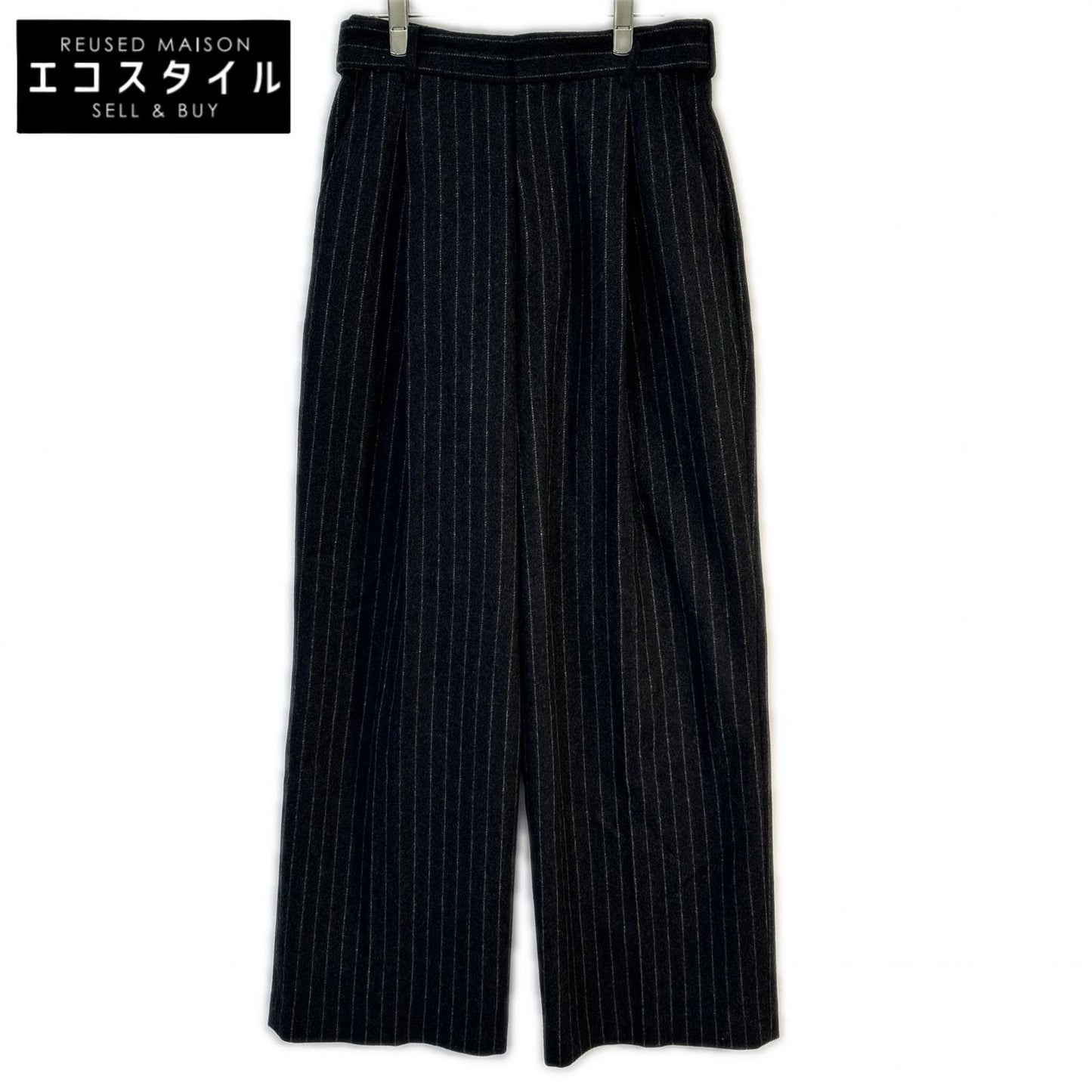 INSCRIRE アンスクリア 25AW INSCRIRE STRIPE WIDE PANTS ボトムス