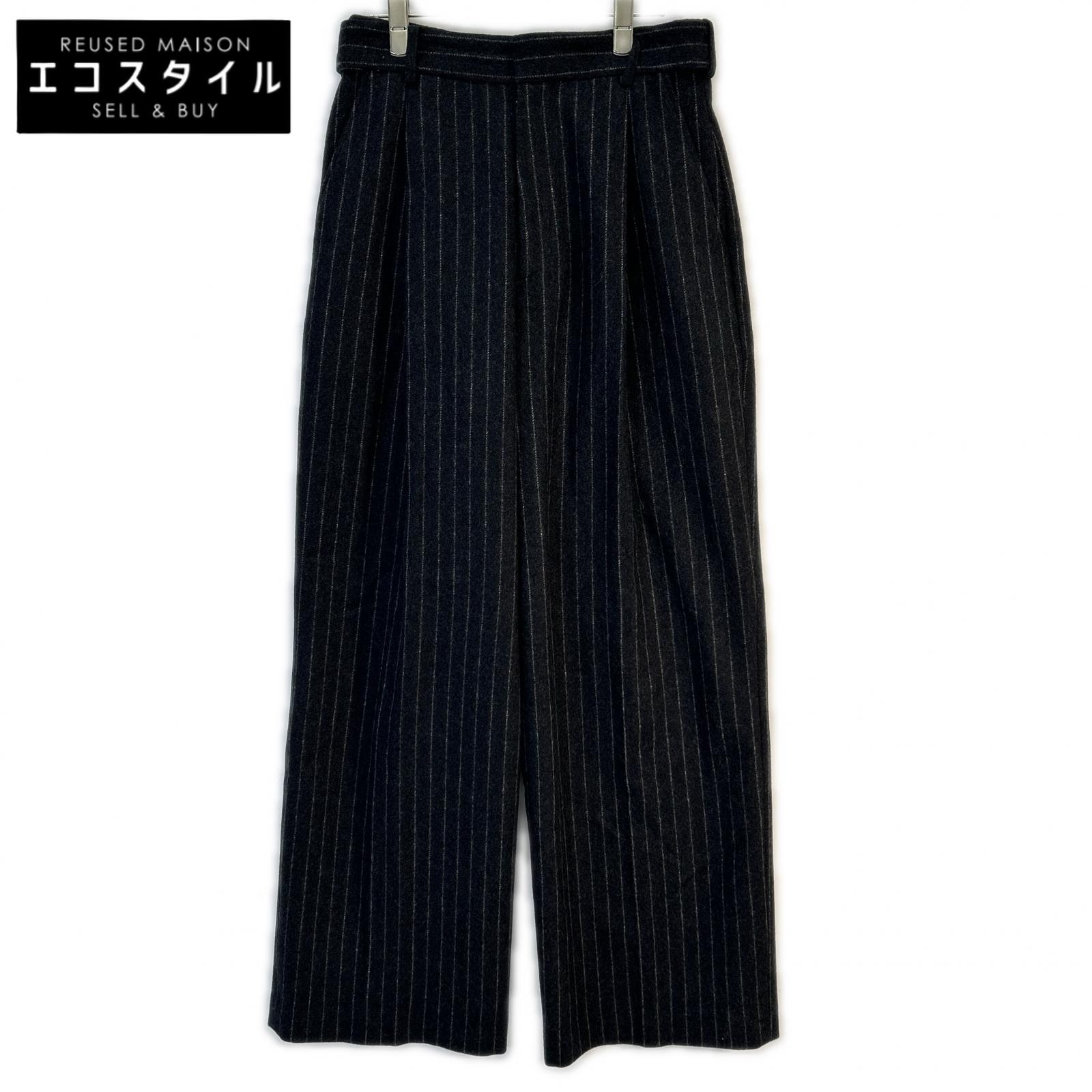 INSCRIRE アンスクリア 25AW INSCRIRE STRIPE WIDE PANTS ボトムス