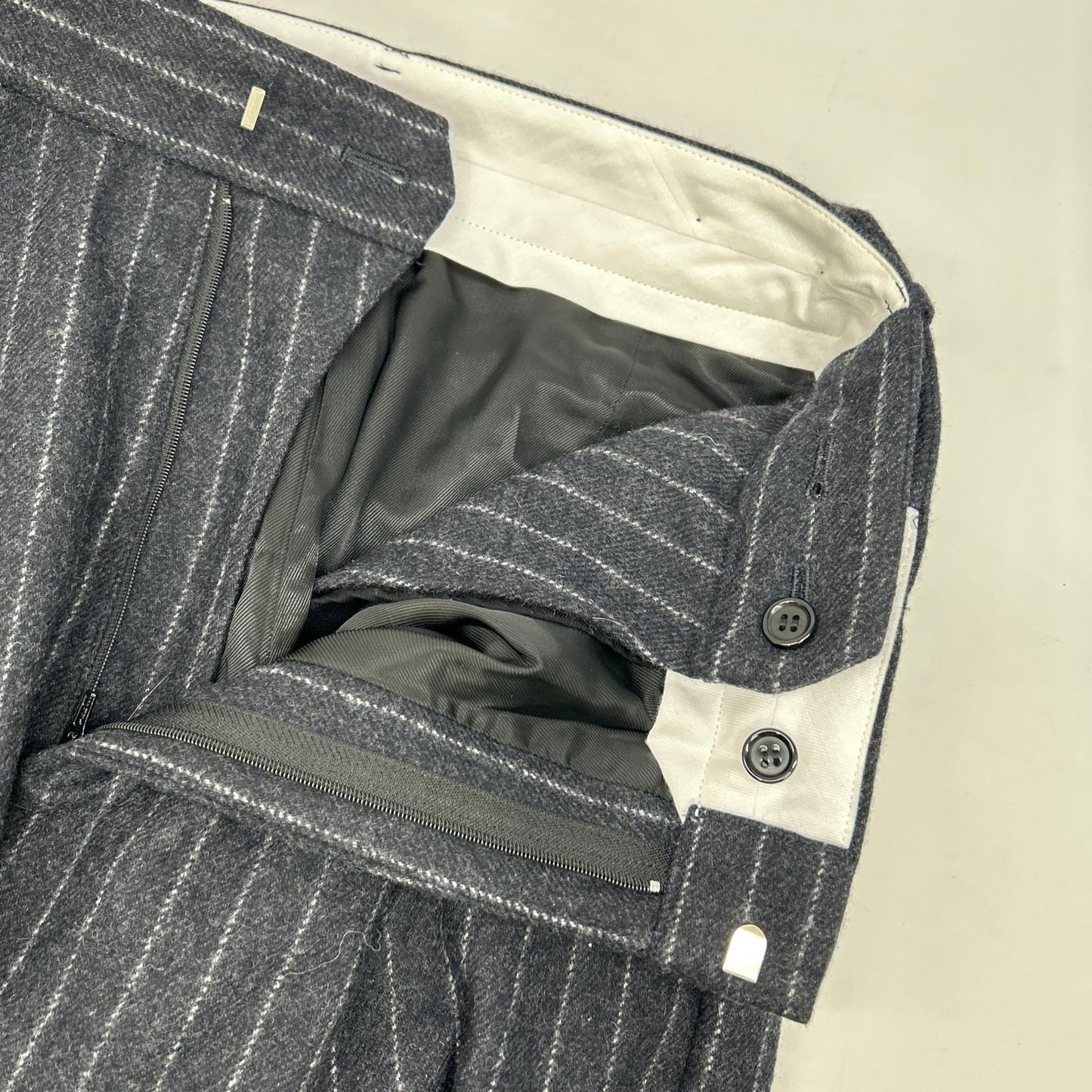 INSCRIRE アンスクリア 25AW INSCRIRE STRIPE WIDE PANTS ボトムス