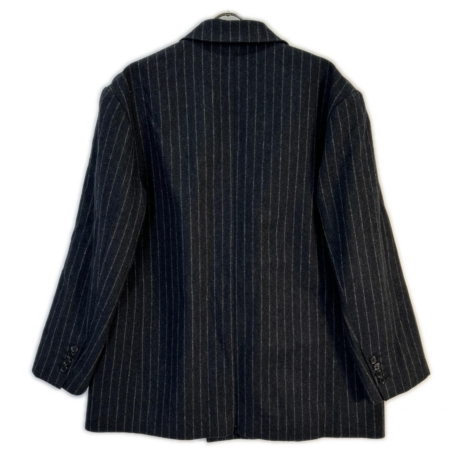 INSCRIRE x HBeauty&youth【美品/国内正品/25AW】125AW-JK51H STRIPE WIDE 条纹双排扣夹克