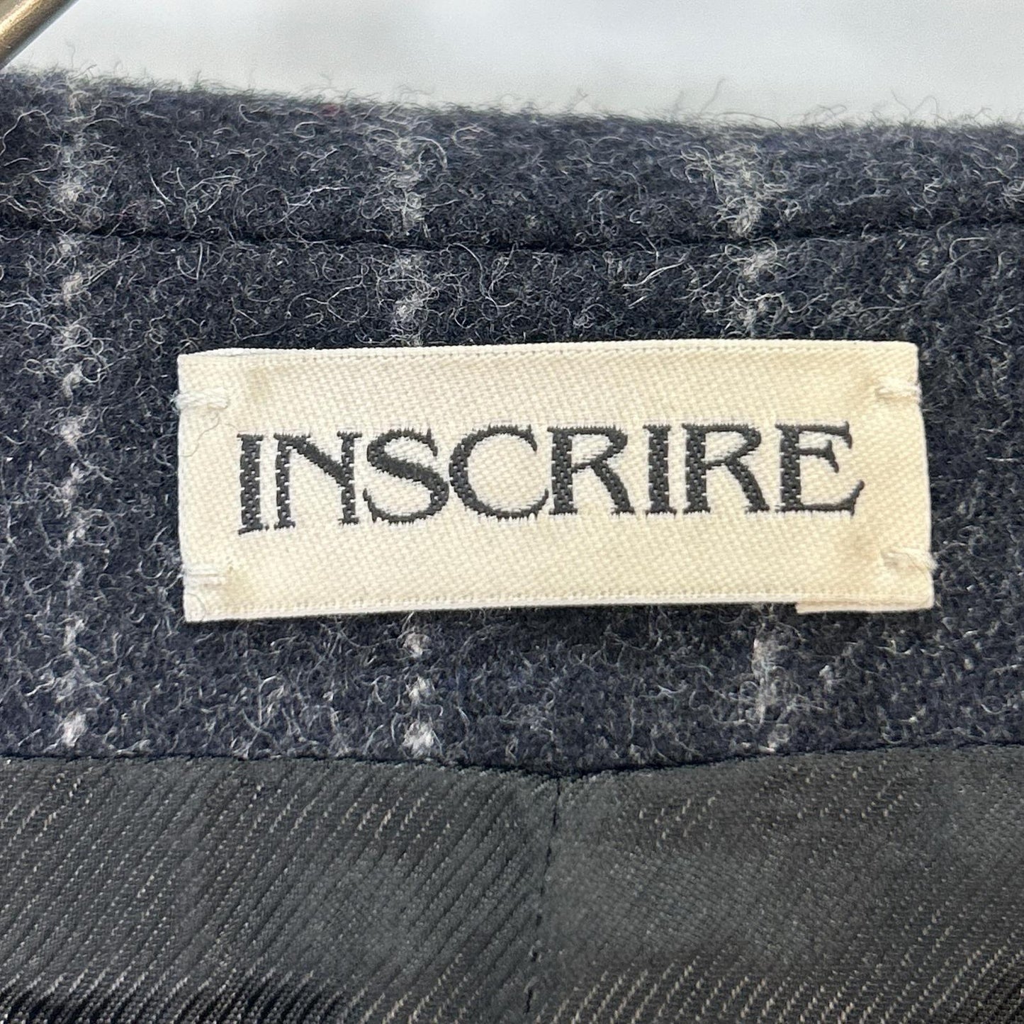 INSCRIRE x HBeauty&youth【美品/国内正品/25AW】125AW-JK51H STRIPE WIDE 条纹双排扣夹克