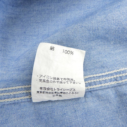 STANDARD CALIFORNIA スタンダードカリフォルニア コットン100% ロングスリーブシャツ トップス メンズ SMALL トップス