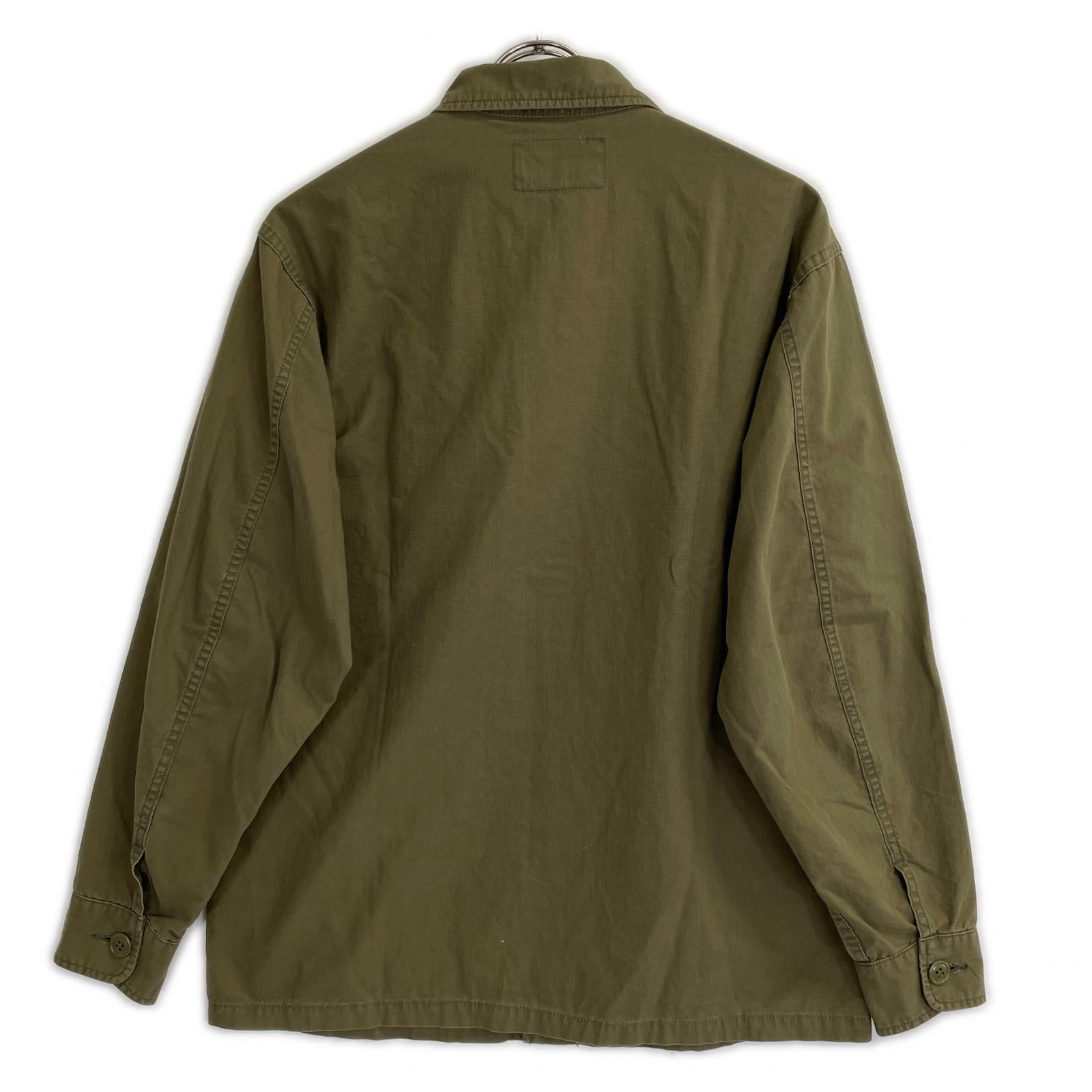 STANDARD CALIFORNIA Khaki Ripstop Army Military Shirt Top