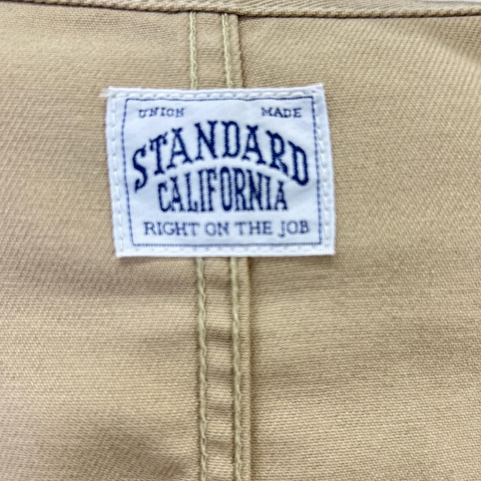 STANDARD CALIFORNIA スタンダードカリフォルニア ベージュ カバーオールジャケット ジャケット