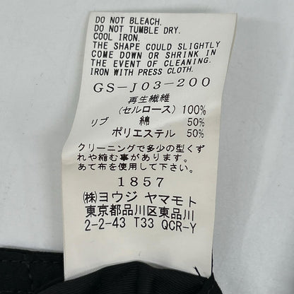 Ground Y グラウンドワイ ブラック GS-J03-200 FRONT TUCK MA-1 ジャケット ジャケット