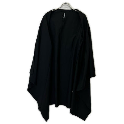 Ground Y グラウンドワイ ブラック GA-D06-100 baberdine long drape jacket コート
