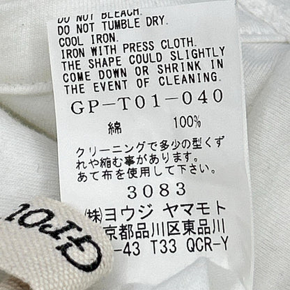 GP-T01-040 COTTON JERSEY FRONT RAGLAN SLIT T-SHIRT 上衣 3 男式