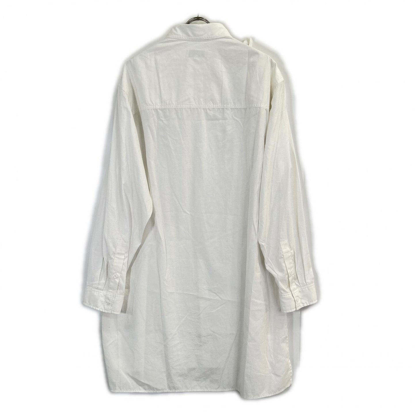Yohji Yamamoto POUR HOMME 24AW HO-B68-514 Circular Rib Fabric Blouse Long Sleeve Shirt Tops
