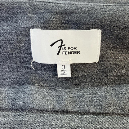 F IS FOR FENDER FENDER是FENDER 灰色 羊毛98% TelecasterR 拉链衬衫 上衣