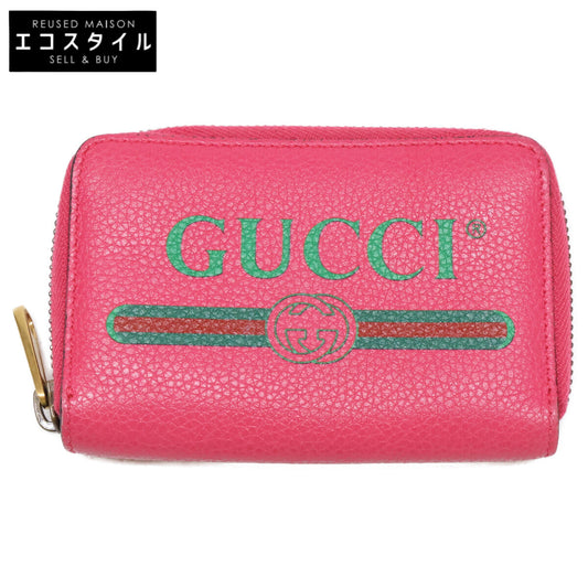 GUCCI 古驰 496319 织带条纹 复古徽标 紧凑型钱包 零钱包