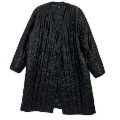 South2 West8 サウスツーウエストエイト ブラック HM810 Quilted V Neck Coat コート