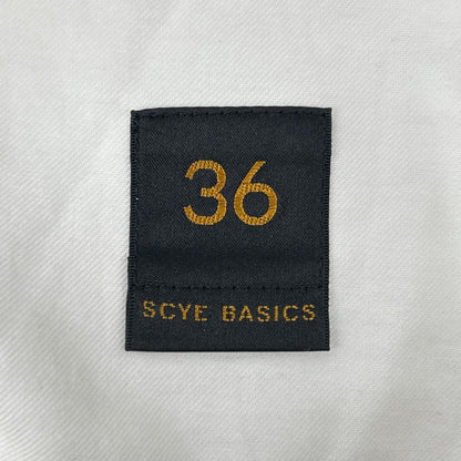 SCYE BASICS Scye Basics Gray 5222-81535 mohair balassia-weave wide-leg shorts Bottoms
