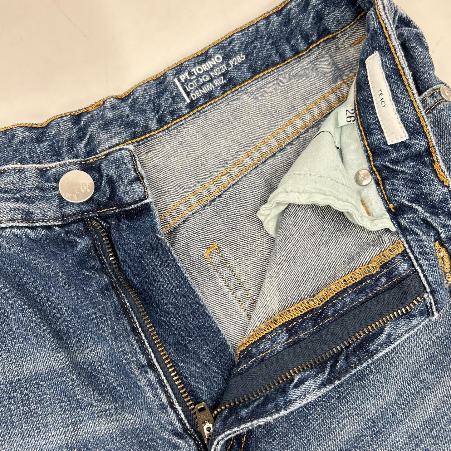 BLUE TRACY Denim Bottoms 36 Ladies