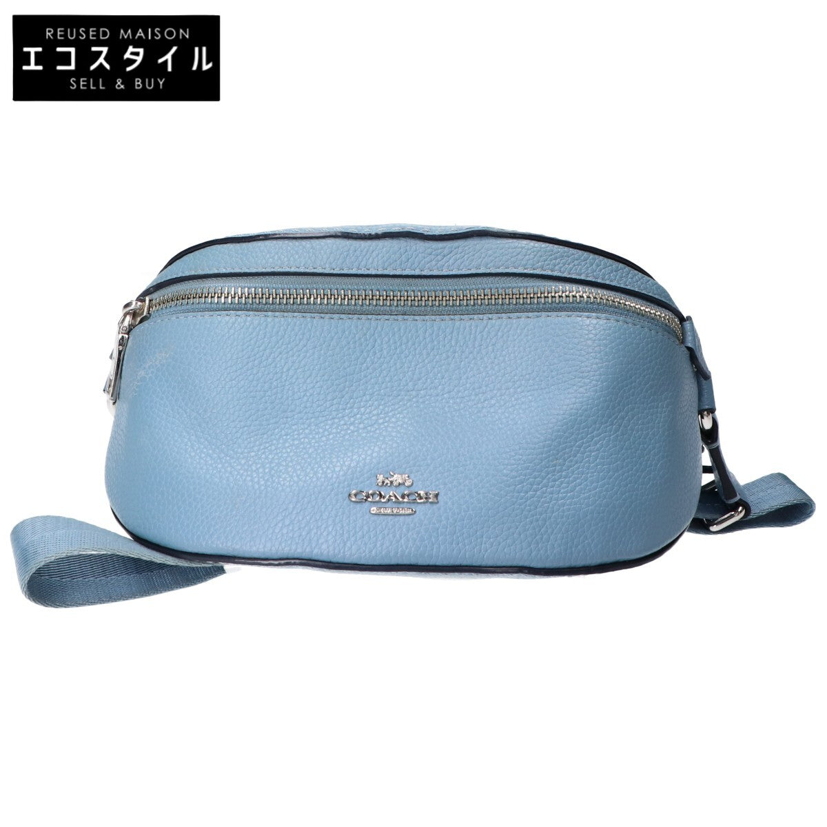 COACH コーチ ターコイズ 39939 レザー ベルトバッグ/ウエストバッグ ウエストバッグ
