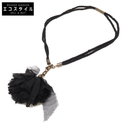 LANVIN ランバン 【美品】AW2A2HROUP4A 2 STRAND BELT ポンポン付 ロープ ベルト