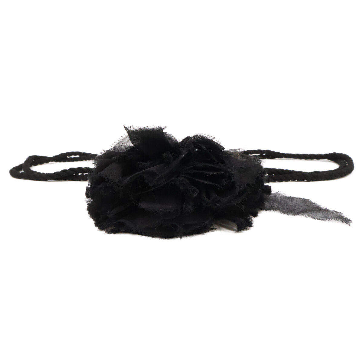 LANVIN ランバン 【美品】AW2A2HROUP4A 2 STRAND BELT ポンポン付 ロープ ベルト