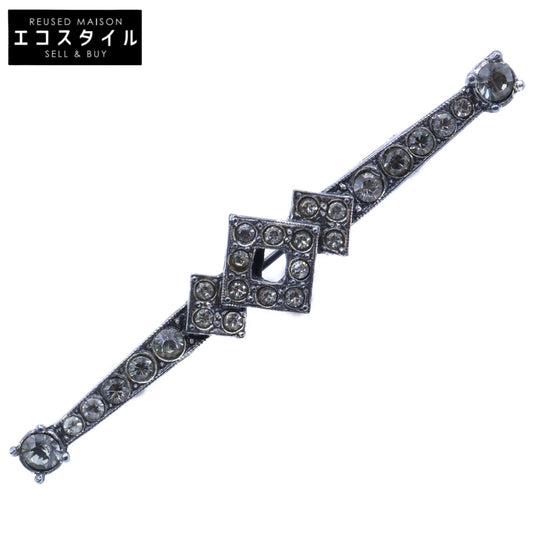 【美品】AW352HAST0B ラインストーン ブローチ レディース