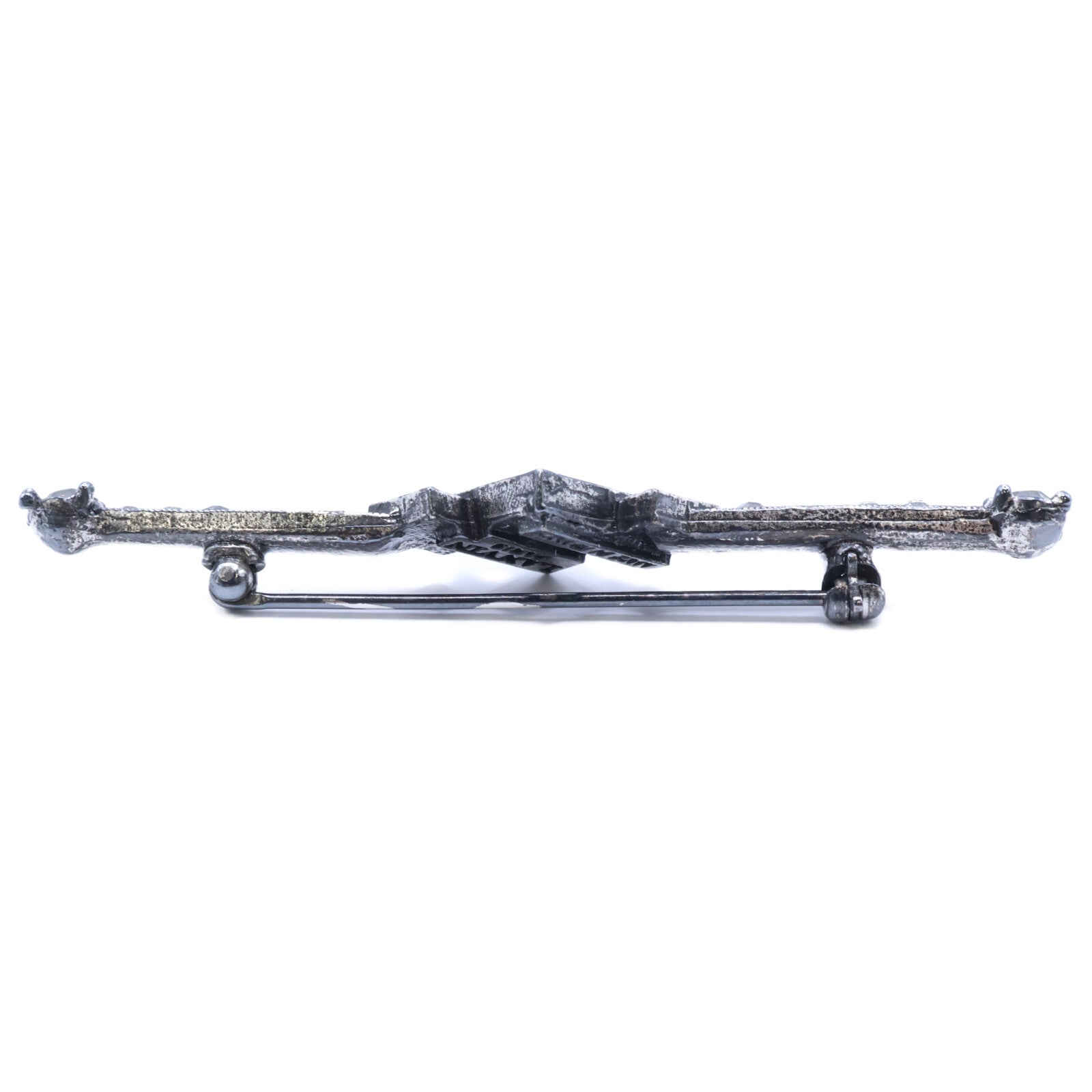 【美品】AW352HAST0B ラインストーン ブローチ レディース