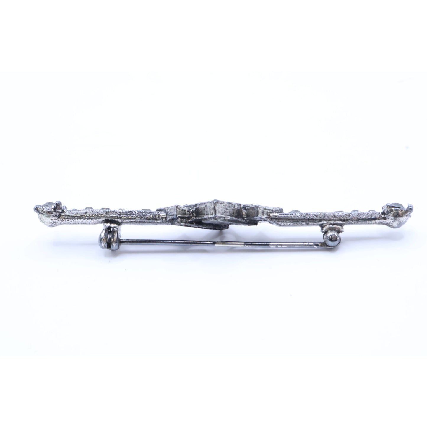【美品】AW352HAST0B ラインストーン ブローチ レディース