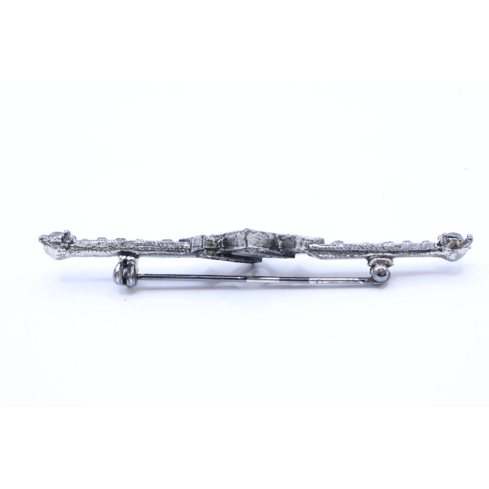 【美品】AW352HAST0B ラインストーン ブローチ レディース