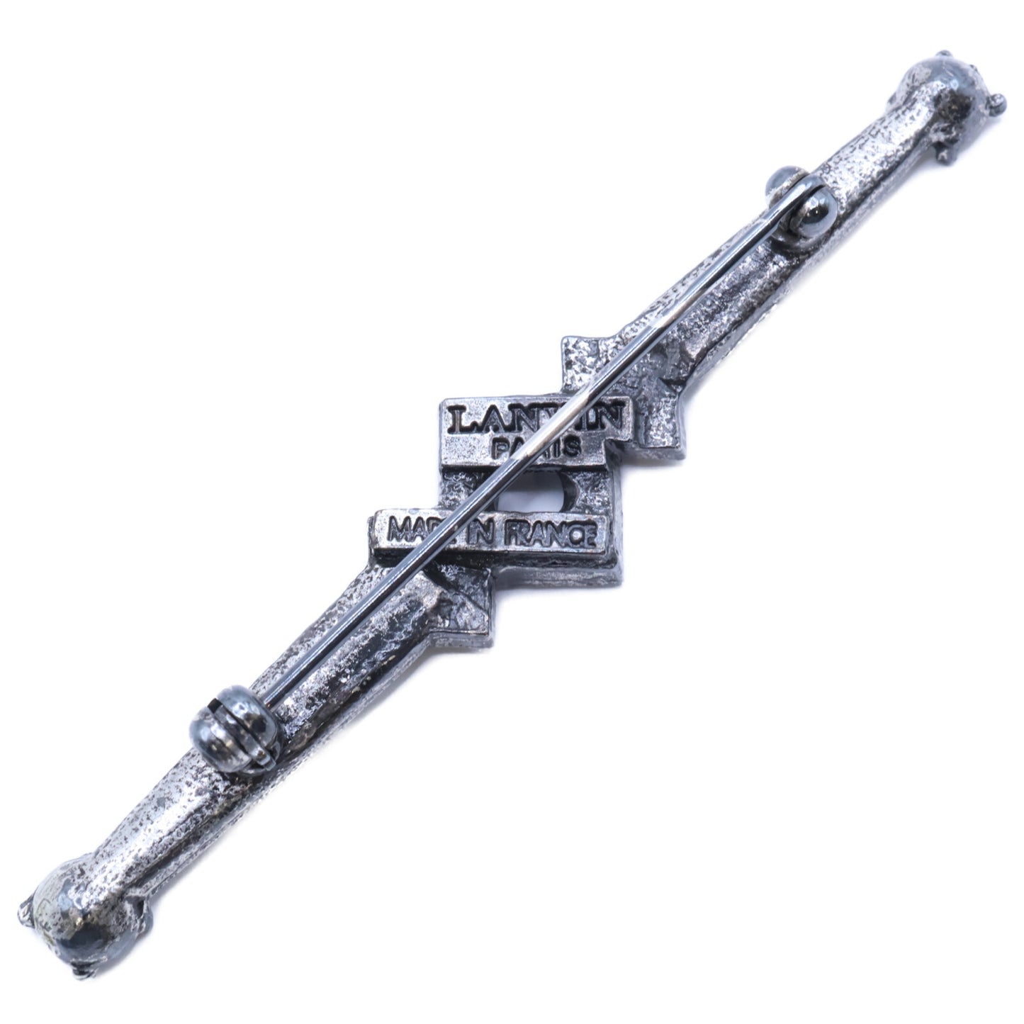 【美品】AW352HAST0B ラインストーン ブローチ レディース