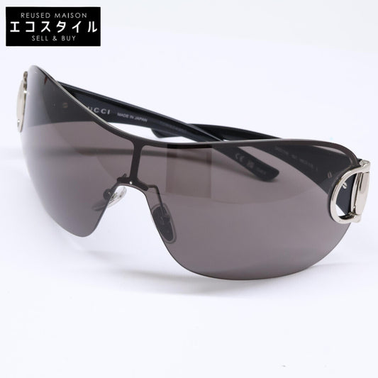 【美品】GG2174S 001 フレームレス マスクシェイプ サングラス 99□1-110 メンズ