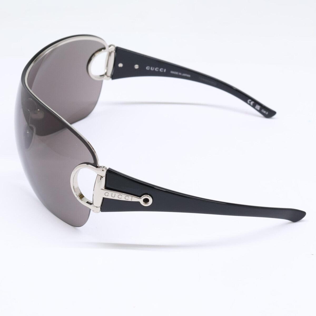 GUCCI グッチ 【美品】GG2174S 001 フレームレス マスクシェイプ サングラス
