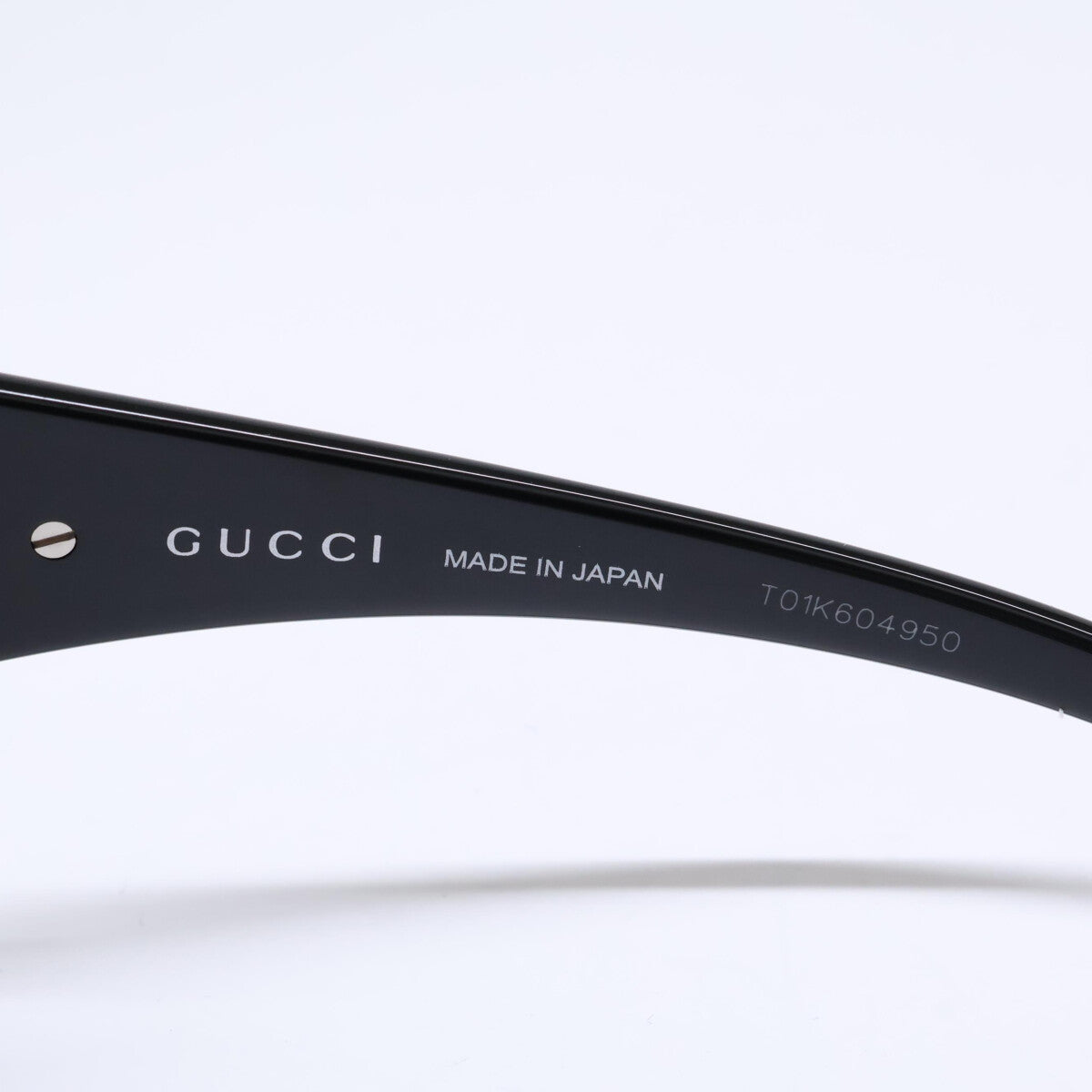 GUCCI グッチ 【美品】GG2174S 001 フレームレス マスクシェイプ サングラス
