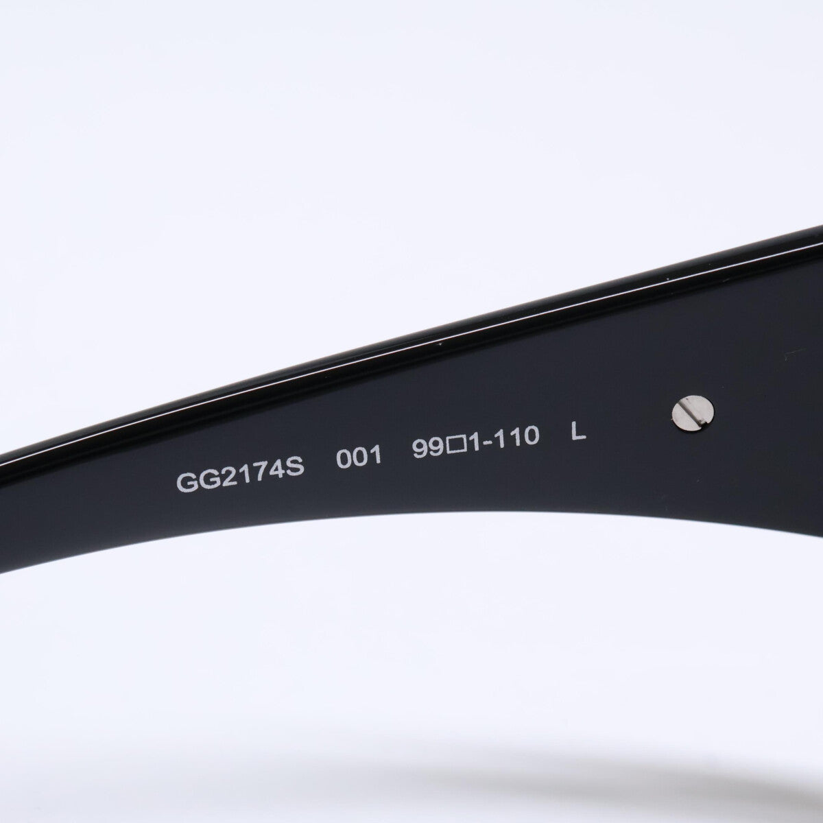 GUCCI グッチ 【美品】GG2174S 001 フレームレス マスクシェイプ サングラス