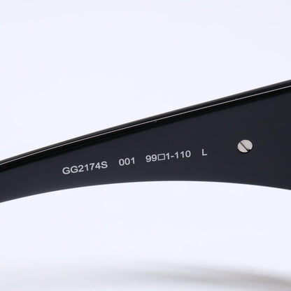 GUCCI グッチ 【美品】GG2174S 001 フレームレス マスクシェイプ サングラス