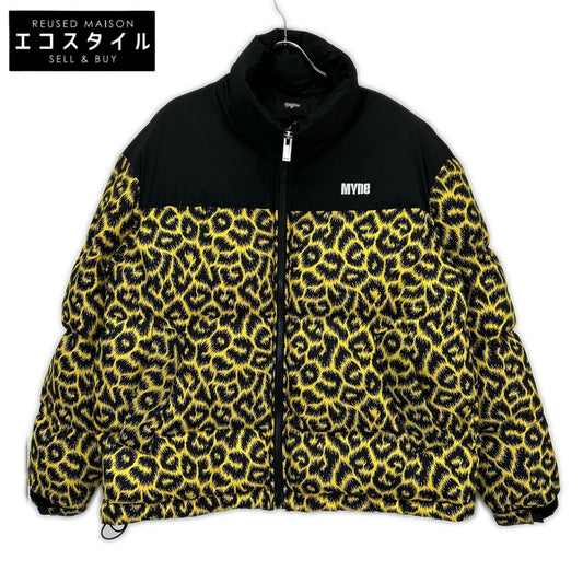 G07BL011 MYne Leopard Print Down Jacket S Men's