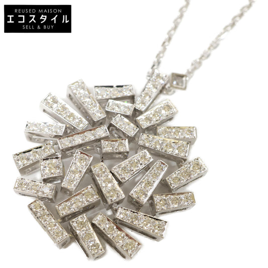 Chaumet ショーメ 750WG LE GRAND FRISSON ダイヤモンド ネックレス ネックレス
