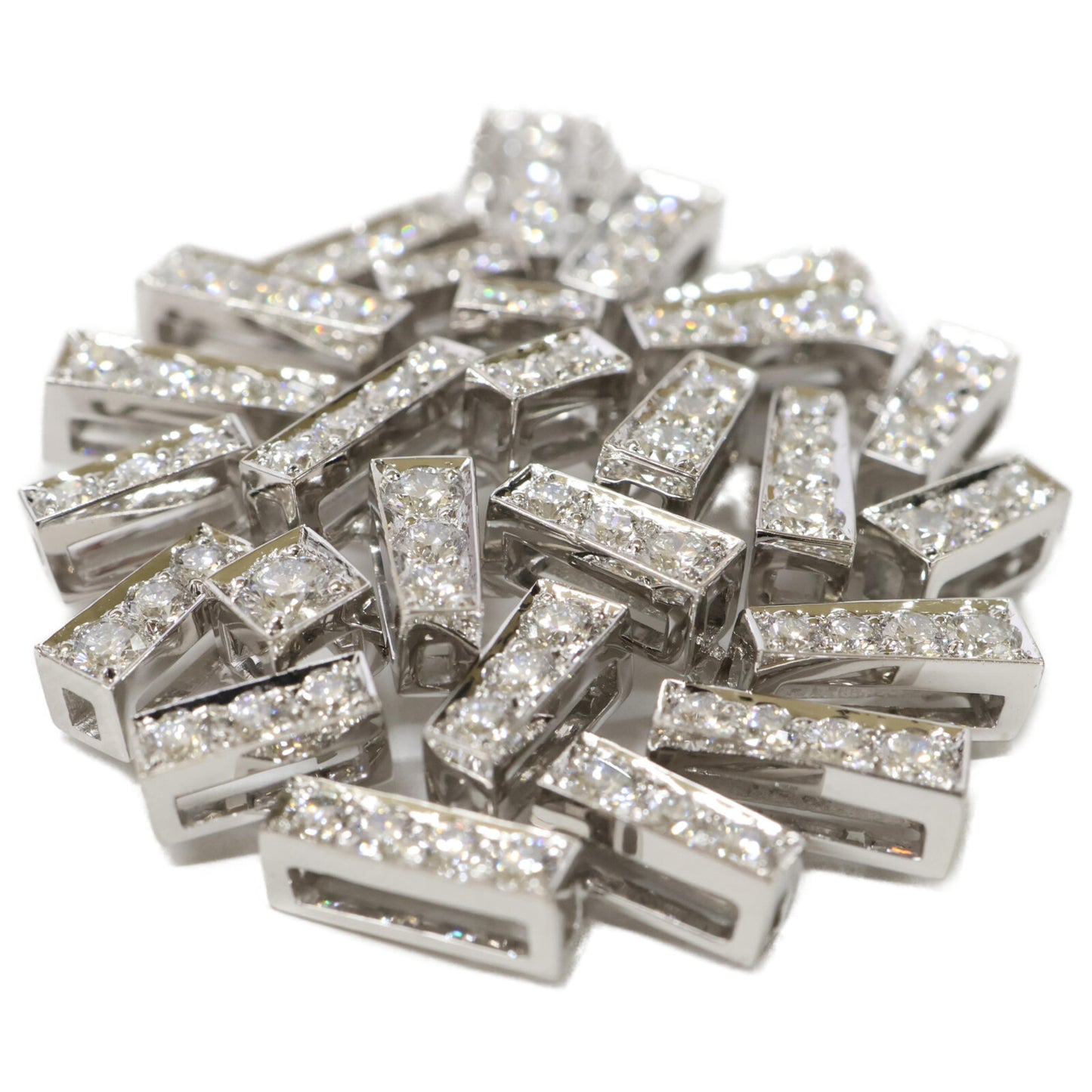 CHAUMET ショーメ 750WG LE GRAND FRISSON ダイヤモンド ネックレス ネックレス