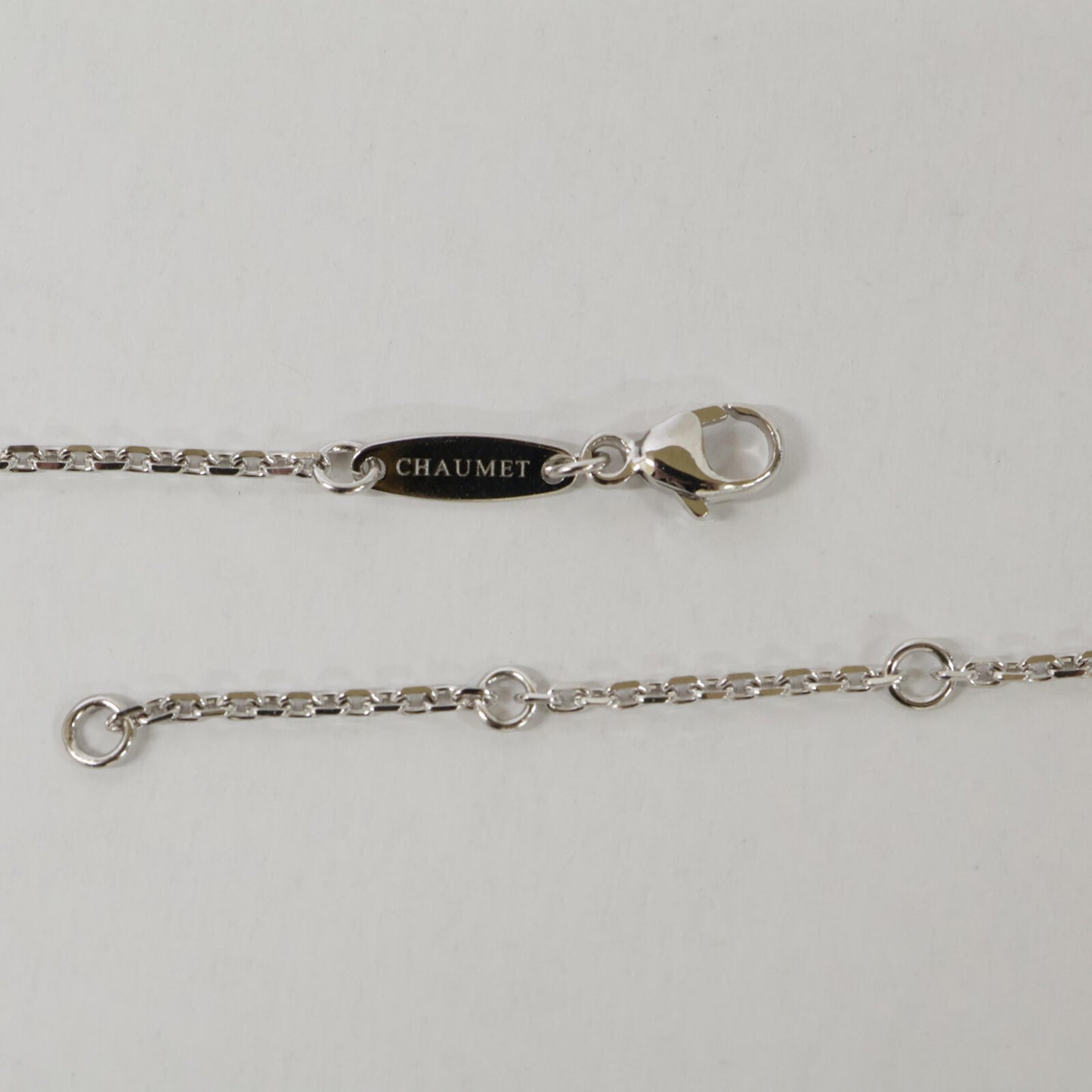 CHAUMET ショーメ 750WG LE GRAND FRISSON ダイヤモンド ネックレス ネックレス