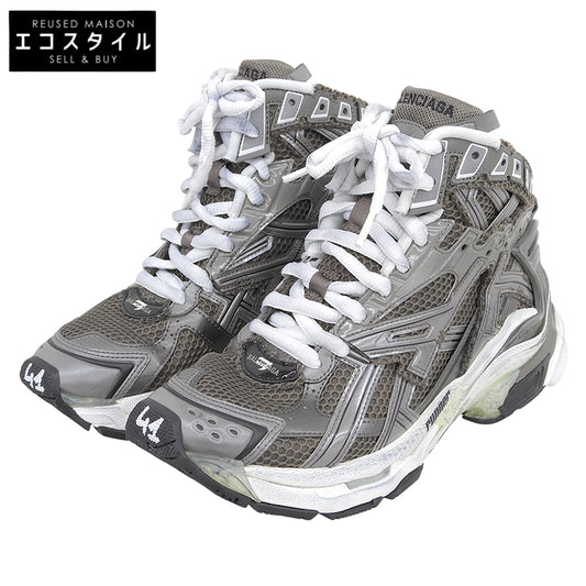 BALENCIAGA バレンシアガ 新品同様 Runner high スニーカー シューズ メンズ グレー 27cm 695764 シューズ