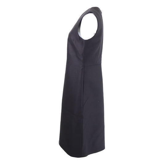 LOUIS VUITTON 【Beautiful condition/Domestic regular/2024 production】RW241WW SM4 FQDR37 Half-Zip Silk Blend Sleeveless Dress