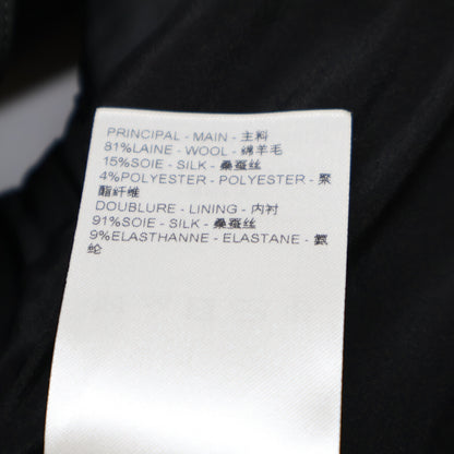 LOUIS VUITTON ルイヴィトン 【美品/国内正規/24年製】RW241WW SM4 FQDR37 ハーフジップ シルク混 ノースリーブ ワンピース
